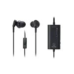 Audio Technica ATH-ANC33IS QuietPoint Active Noise-Cancelling Earbuds